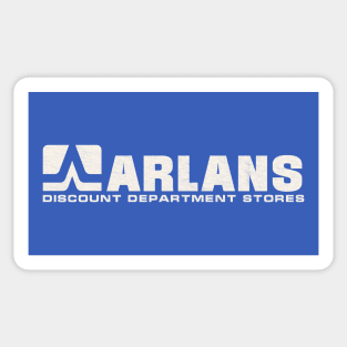 Arlans Discount Department Stores Sticker